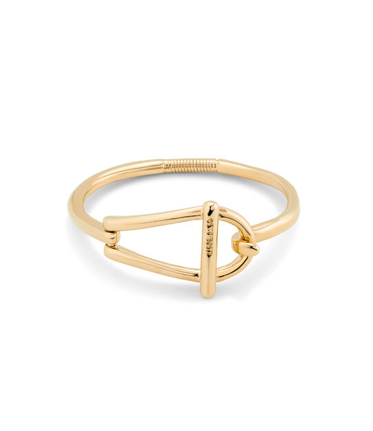 Bangle bracelet with medium sized link