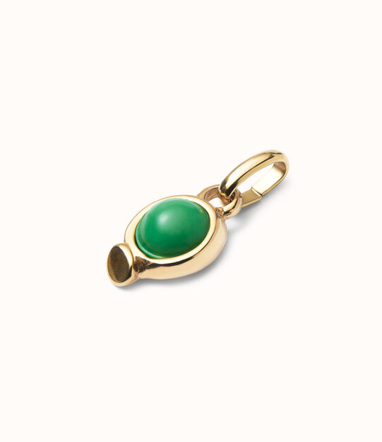 Charm with red stone